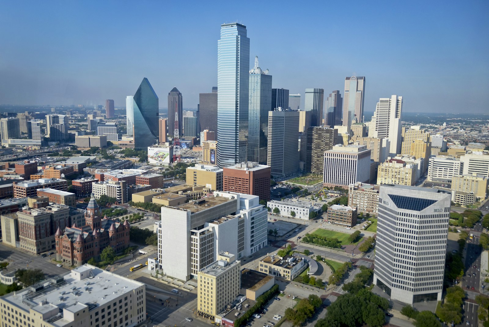 The Dallas, Texas skyline